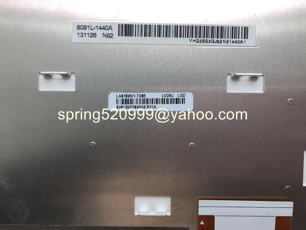 Новинка оригинальный ЖК дисплей A + для автомобиля с диагональю экрана 7 0 дюйма