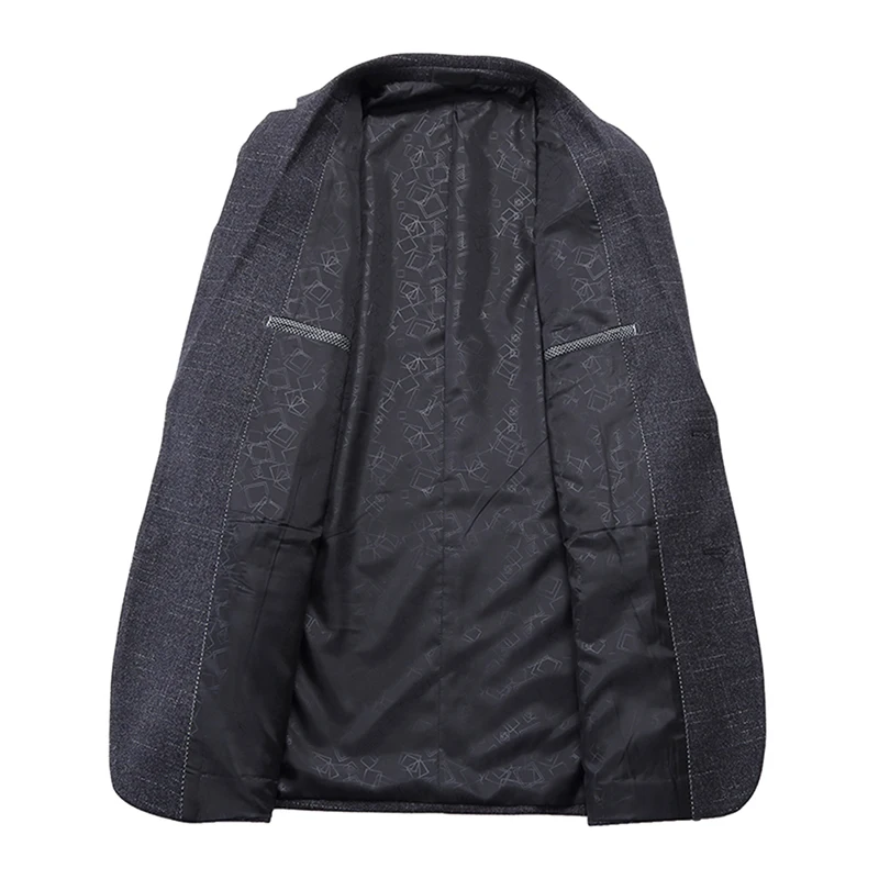 Мужской классический блейзер YUNCLOS приталенный Повседневный пиджак в английском