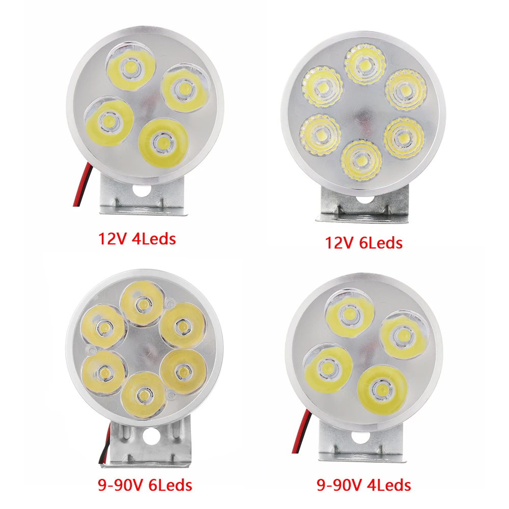 1 шт. светодиодный светильник белый Мотоцикл головной Точечный s налобный фонарь