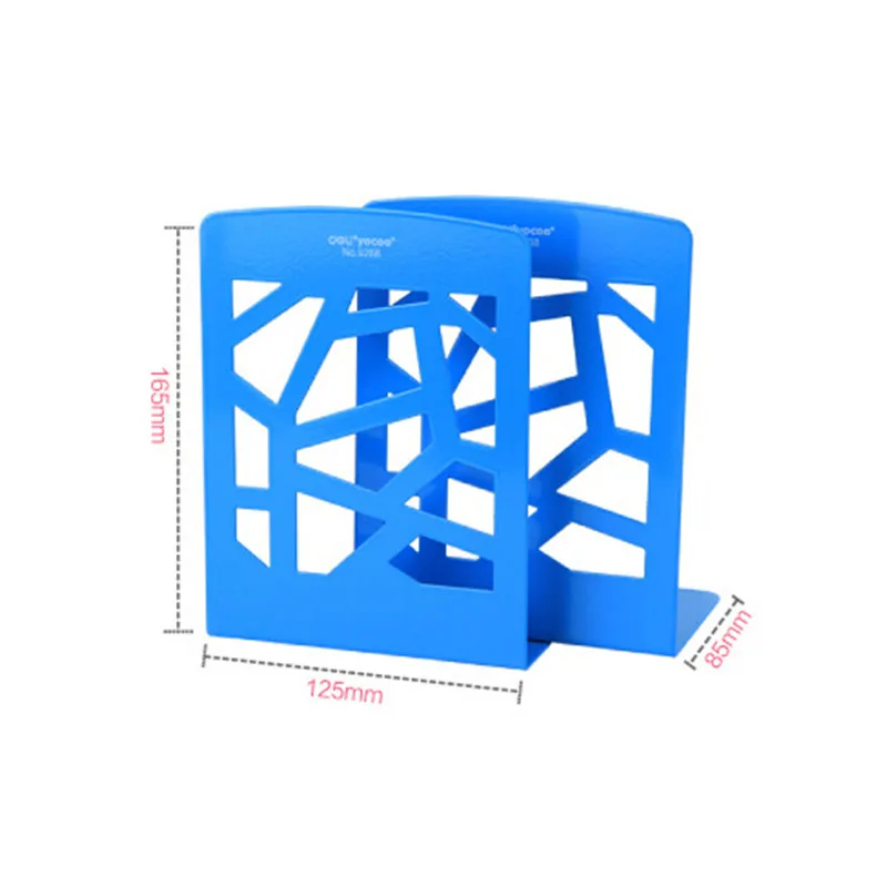 2 шт./пара корейские милые металлические книжные концы офисные книги держатель