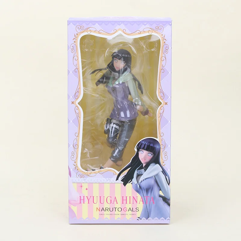 Hinata in box Аниме Наруто девушки фигурка игрушка Naruto tsunade Hyuuga Хината Сакура Харуно фигурка ПВХ Новая коллекция Фигурки игрушки - Цвет: Hinata in box
