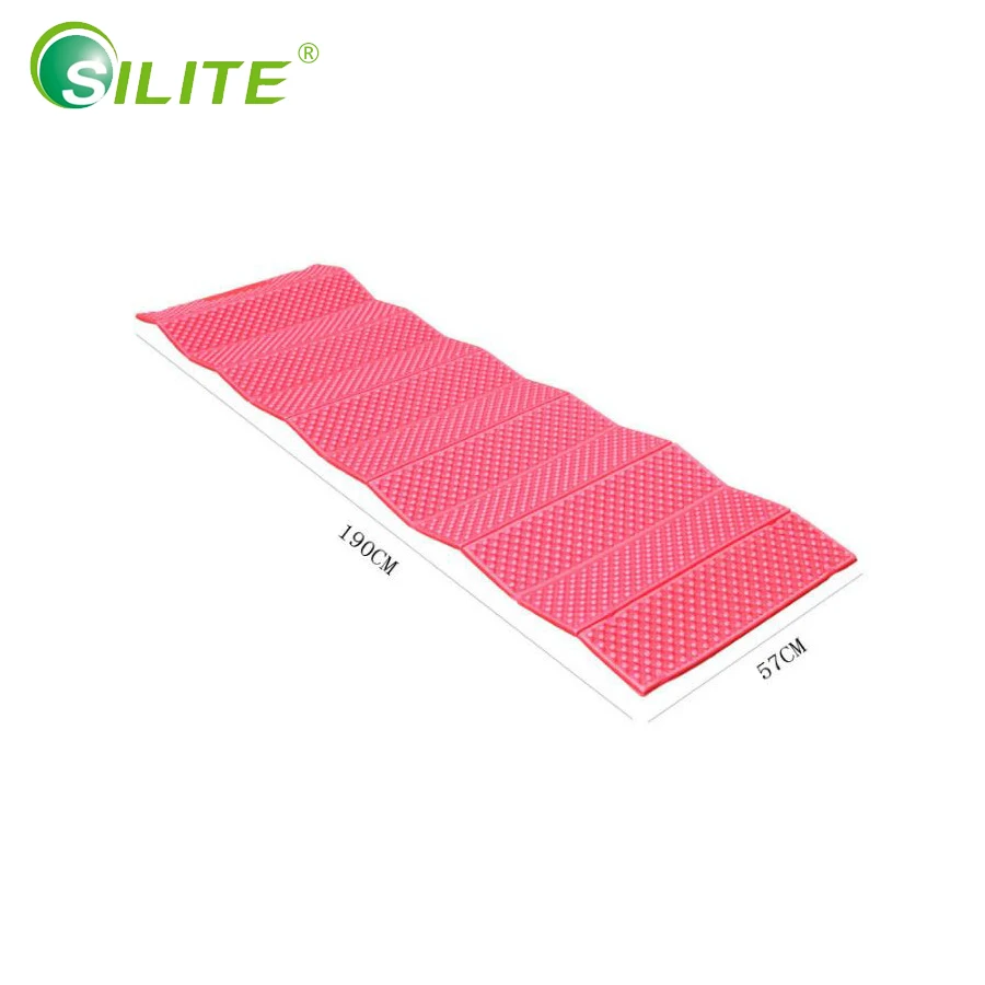 SILITE 190*55 см Пикник один Портативный складной пены туристический коврик