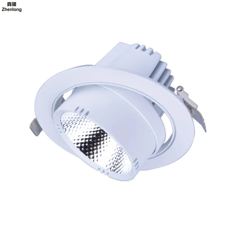 Современные Решетка Светодиодный свет 360 градусов Поворотный AC85-265V Spotlight