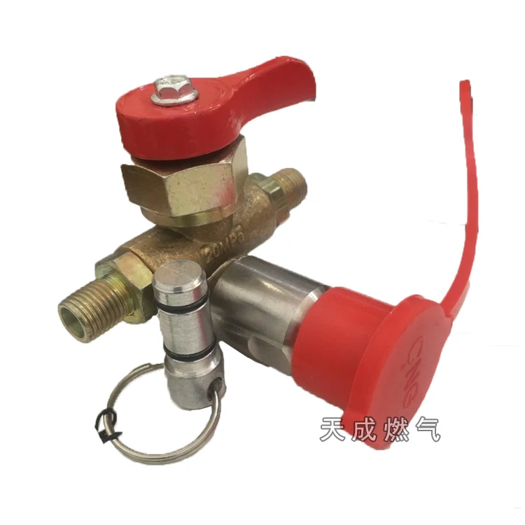 Cng инфляционный клапан Форсунка для наполнения газом быстрая насадочная головка