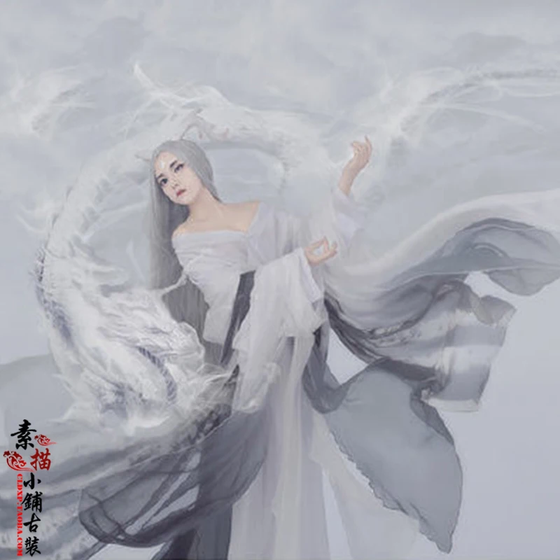 Фотография фотодома Hai Xue Bing для женщин фантастический костюм принцессы дракона |
