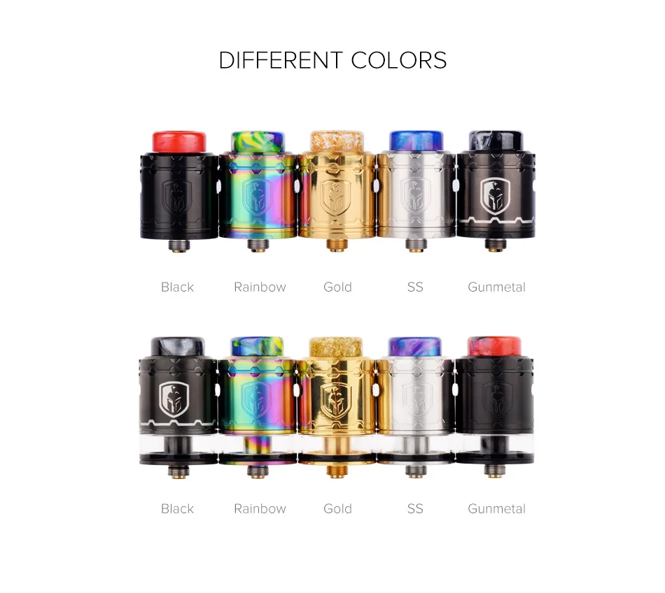 Оригинальный Wotofo Фарис RDTA распылитель для электронной сигареты резервуар
