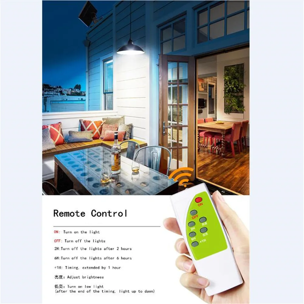 Подвесной светильник на солнечных батареях в стиле ретро лампа с 3 метровым