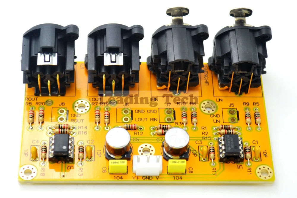 Сбалансированный преампер/несимметричный поворот