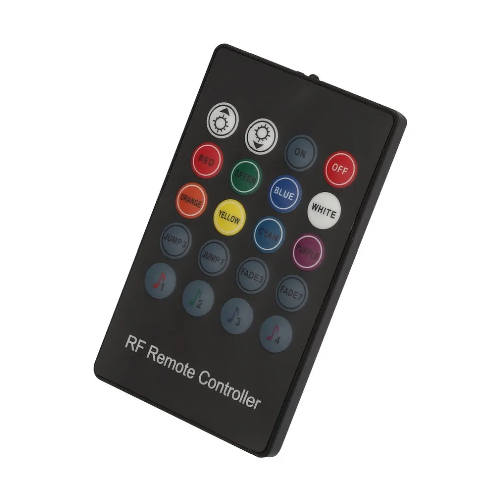 Светодио дный светодиодный RGB музыкальный контроллер 20 ключей RF пульт