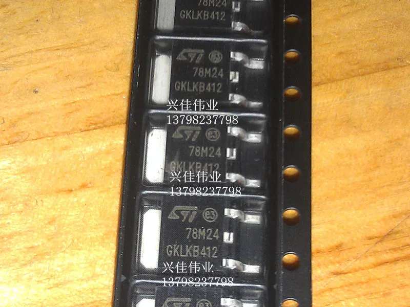 Новый 78M24 L78M24CDT TO252 24 В 0.5A линейный регулятор|regulator 24v| |