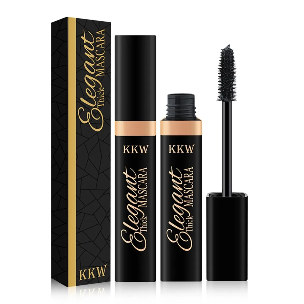 2019 3D шелк тушь для ресниц Водонепроницаемый Rimel увеличения Черный утолщающие