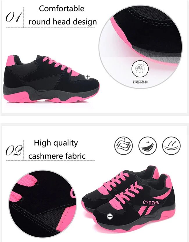 Dropshipping Women Flat Shoes Sneakers Breathable Casual Shoes Woman Tenis Feminino Lace-up zapatillas mujer XYZ135