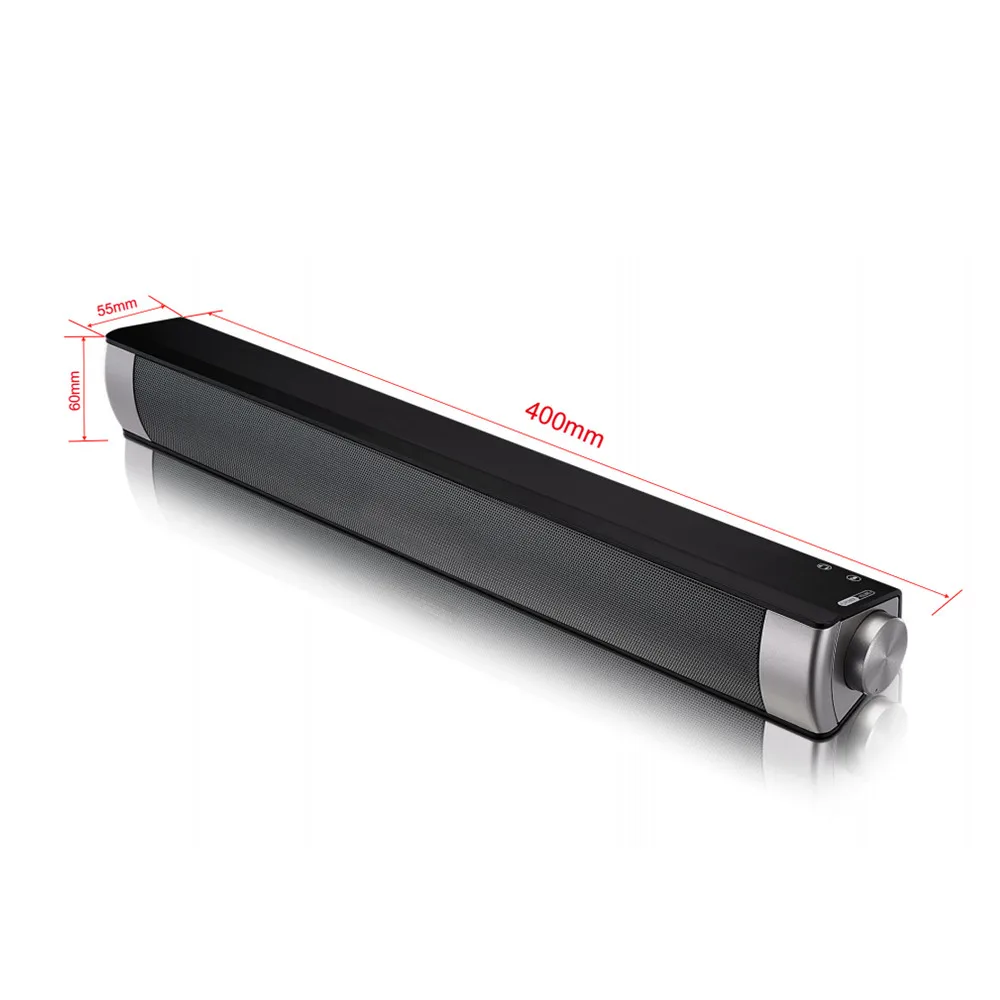 Speakers Bluetooth Speaker 10w S08 Soundbar Home Audio Theater Subwoofer Bass System Receiver 3.0 USB | Электроника