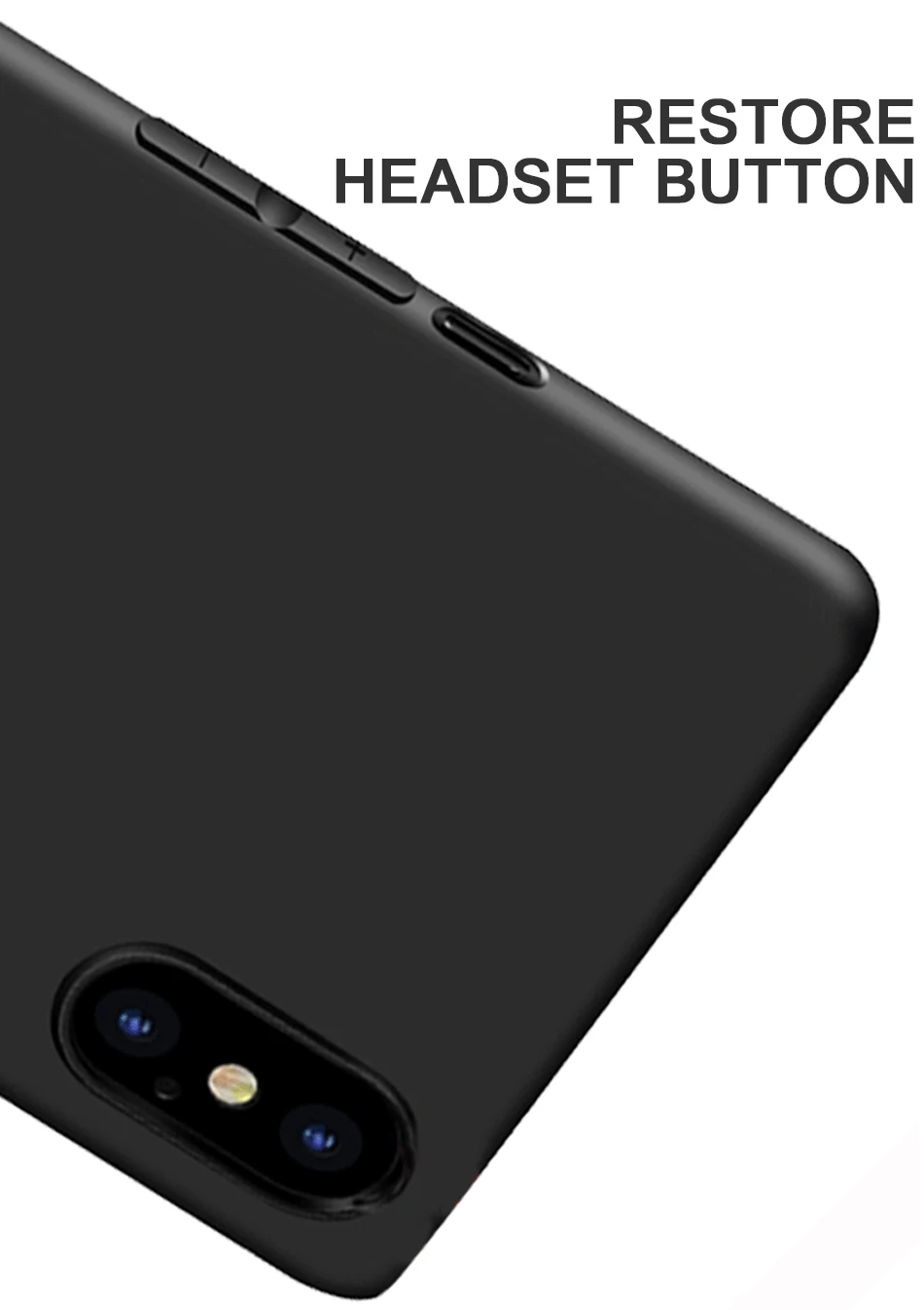 Однотонный силиконовый чехол для телефона iphone XR X XS Max 6 6S 7 8 Pluss