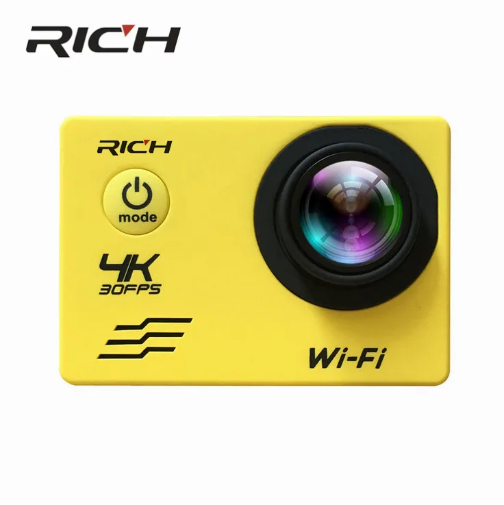 Спортивная Экшн камера RICH J550 4K 2 7 K 1080P 16 Мп Wi Fi|Экшн-камеры| |