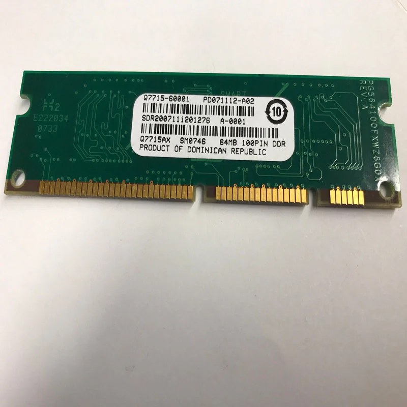 GiMerLotPy новая оперативная память модуль флэш-памяти DIMM для LaserJet P2400 2420 4250 4350 5200 5025 9040