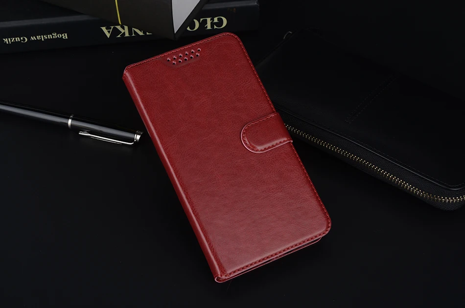 Кожаный чехол для huawei Ascend mate 7 Y616 G330 U8825D P Smart Plus Y5 Y5II Enjoy 8S Чехол-кошелек
