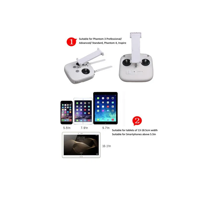 Держатель для мобильного устройства DJI Phantom 3 крепления Ipad 5 5-дюймового смартфона