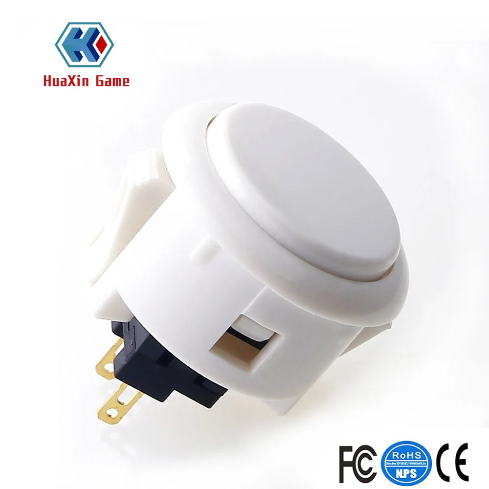 12x Sanwa оригинальная OBSF-24 Кнопка 24 мм аркадные кнопки для Jamma Mame PS3 Xbox 360 (Mad Catz SF4