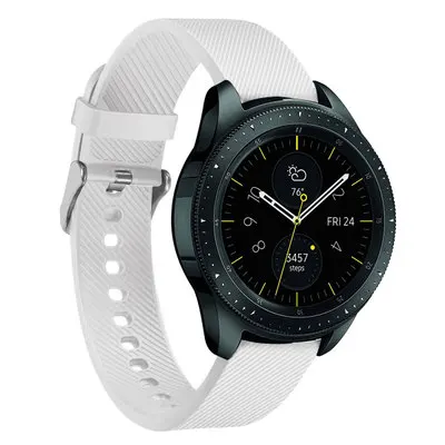 Силиконовый ремешок для наручных часов SamSung Galaxy Watch 42 мм SM-R810 46 SM-R800 Смарт-часы