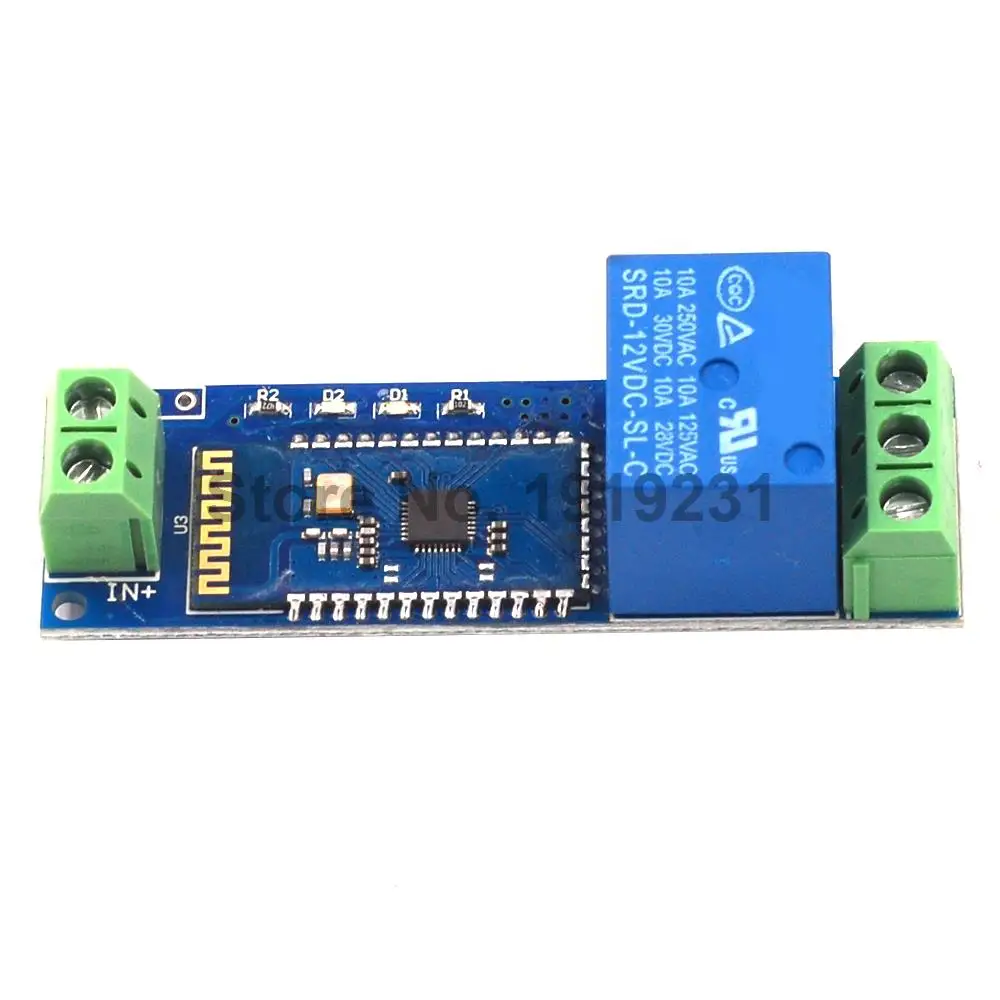 Умный Bluetooth релейный модуль пульт дистанционного управления Переключатель 12 В IOT