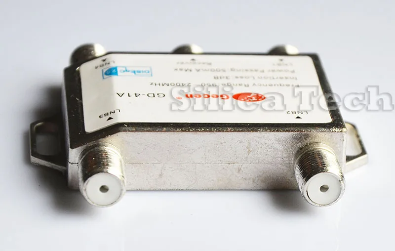 2 шт. переключатель для посуды gechen DISEQC 4x1|multi lnb|lnb multilnb switch |
