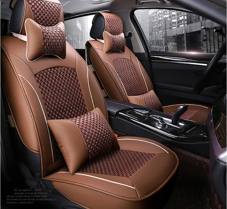 Good quality! Full set car seat covers for Ford Fiesta 2015-2009 breathable comfortable durable Free shipping | Автомобили и