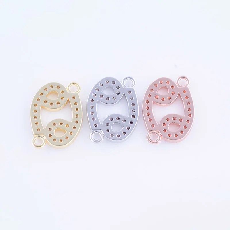 Принадлежности для ювелирных изделий 5 шт циркониевые подвески в поддержку