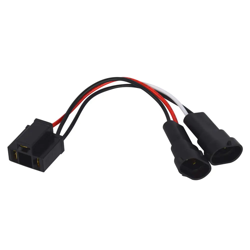 Светодиодный адаптер для фар дорожного короля 2014 16 Фары Лампы мотоцикла Dyna Fat Bob