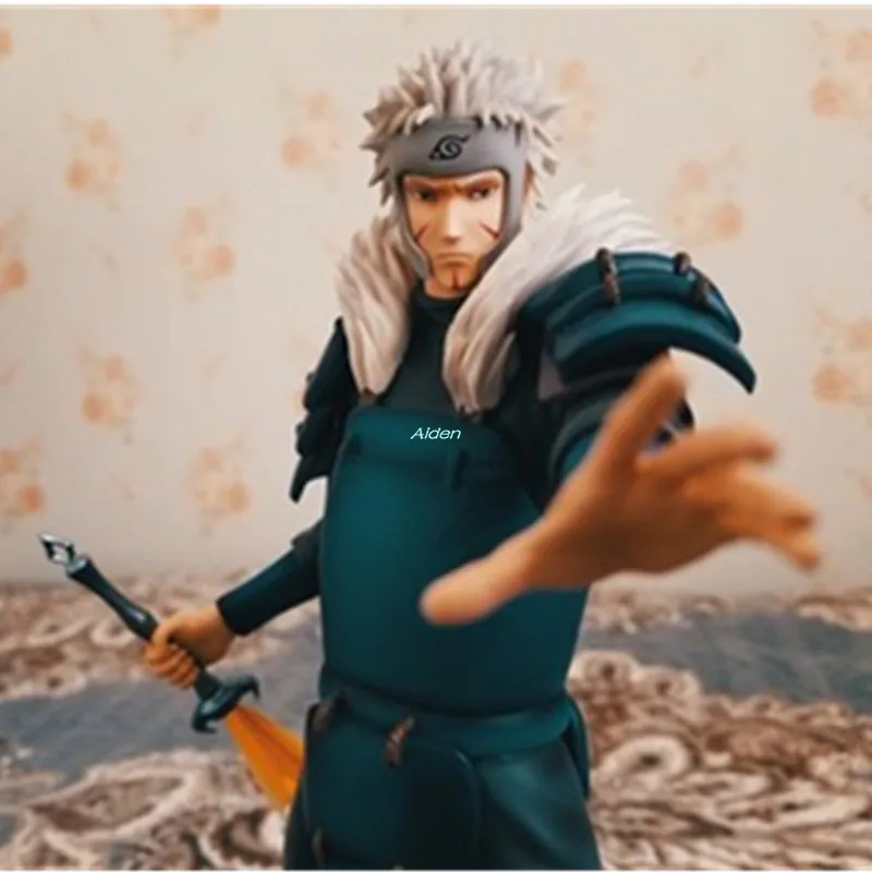 1" Статуя Наруто Senju Tobirama Бюст Полная длина портрет Senju Hashirama GK фигурка Коллекционная модель игрушки коробка 30 см Z420