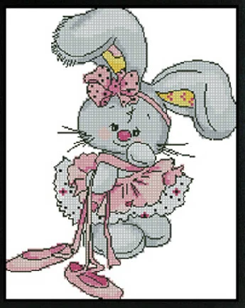 Бесплатная доставка высокое качество Набор для вышивки крестиком балерина