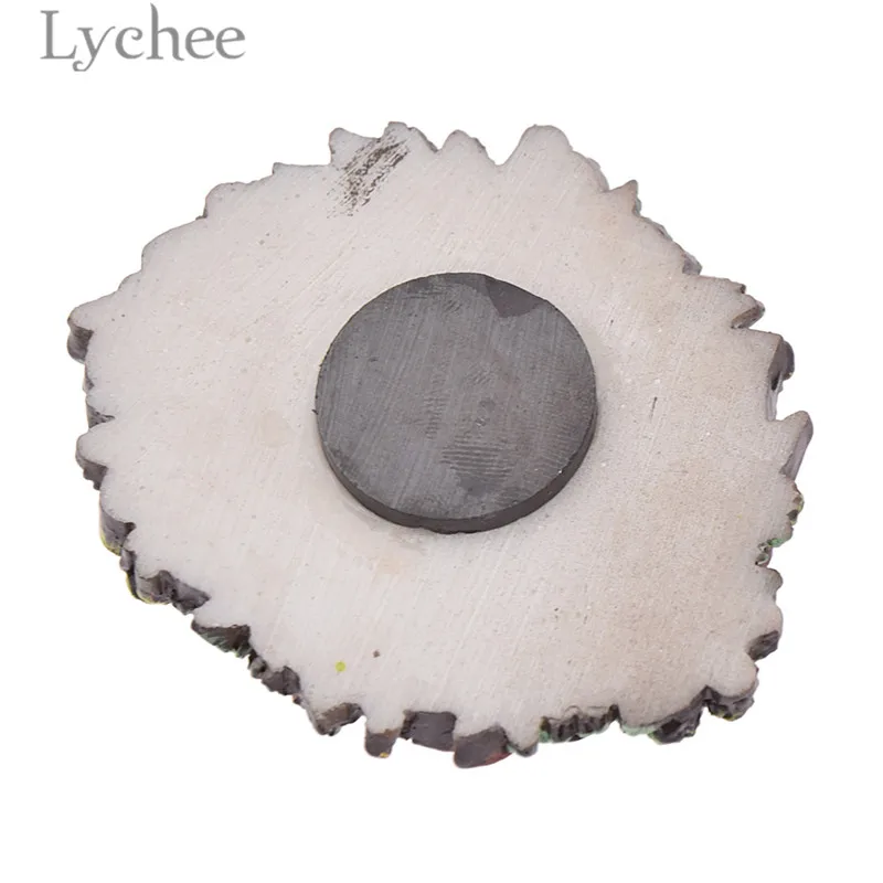 Lychee 1 шт. магнит на холодильник из смолы в виде льва креативный 3D украшение для