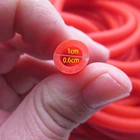 Спортивная тренировочная веревка для йоги 1 м диаметр 6 мм Диаметр отверстия 10 мм резиновая веревка для фитнеса комплексные упражнения для фитнеса