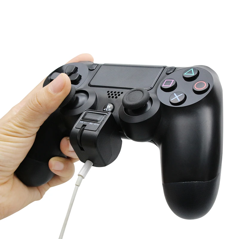 3 5 мм мини наушники с ручкой голосовой адаптер для PS4 контроллера PSVR VR Micphone Аудио