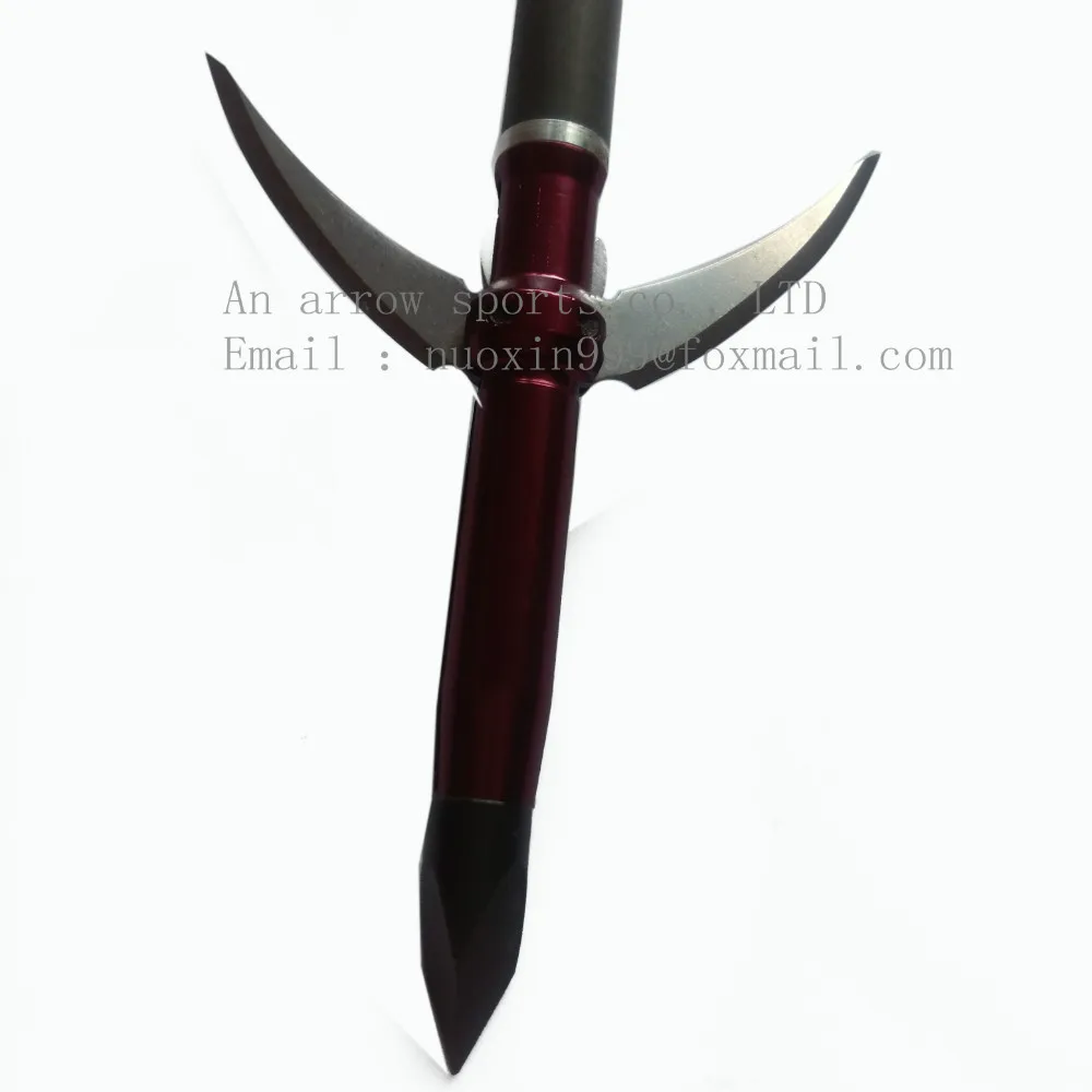 Лук и стрела Охотничий Нож Со Скрытым Лезвием охотничьи наконечники 100 зерна 3