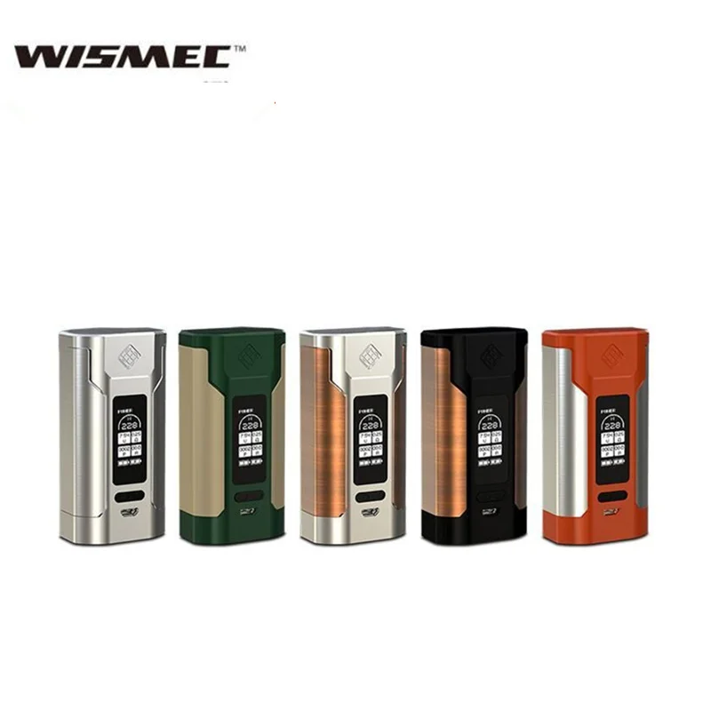 Новые цвета в наличии оригинальный Wismec Хищник 228 с Elabo комплект мод Танк сменный