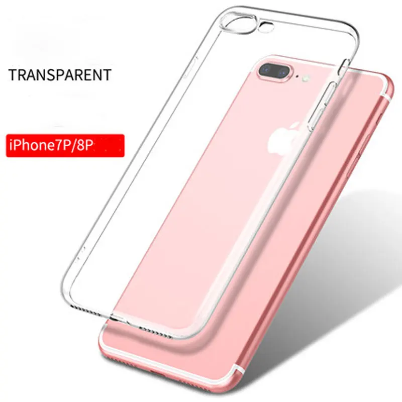 Для Apple iPhone 7 8 Plus X Xs Max Xr 5 5S SE 6 6s 7Plus Прозрачный чехол для телефона прозрачные