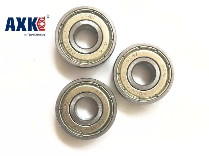AXK 10 шт. 8X22X7mm скейтборд ролик для скутера лезвие подшипниками колеса ABEC 7 608ZZ|wheels