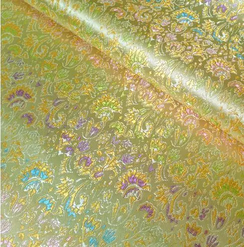 90cm*100cm Brocade fabric costume baby clothes DIY cloth dress clothing flowers packaging cockscomb wholesale | Дом и сад