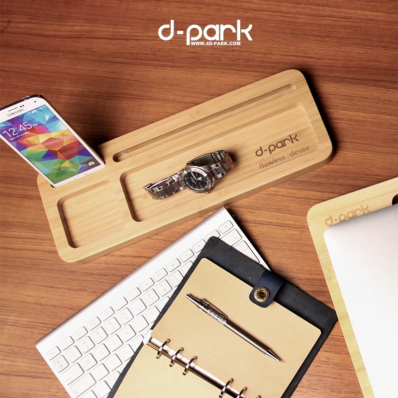 Подставка для телефона из натурального бамбука и дерева Apple Watch/iPad Air/iPad 4/iPad Mini