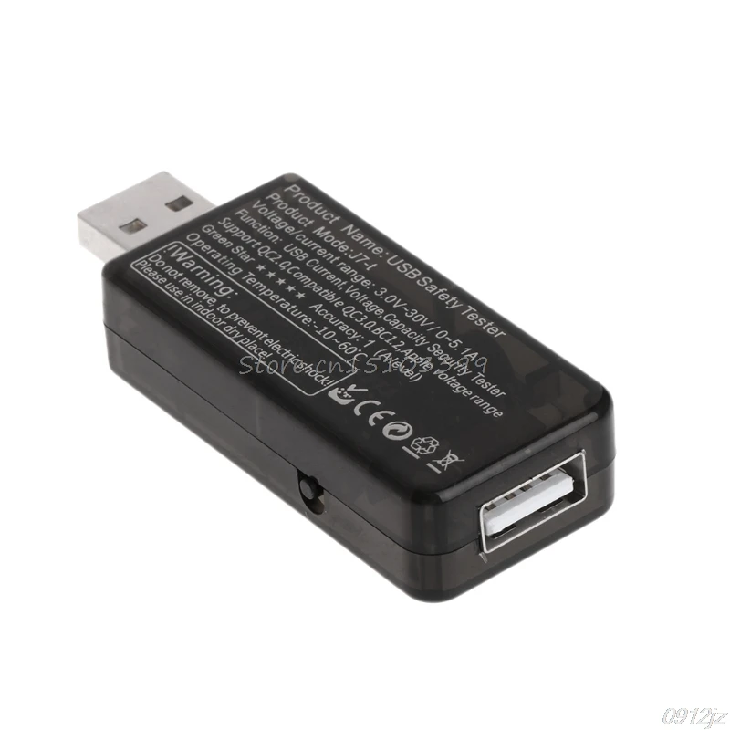 Цифровой дисплей 3 в-30 в USB тестер напряжение тока зарядное устройство Емкость