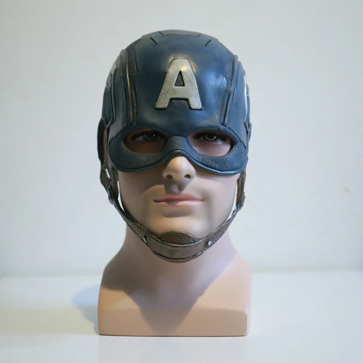 Капитан американские маски костюм для косплея из латекса Хэллоуина|latex superhero mask|superhero movie propstoys toys |
