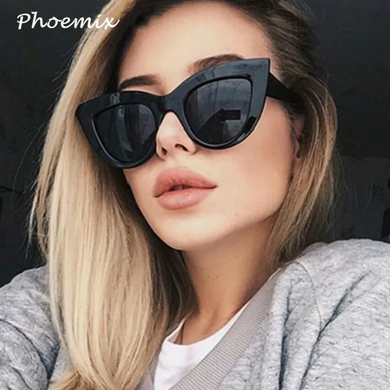 Женские солнцезащитные очки с кошачьим глазом Phoemix винтажные дизайнерские