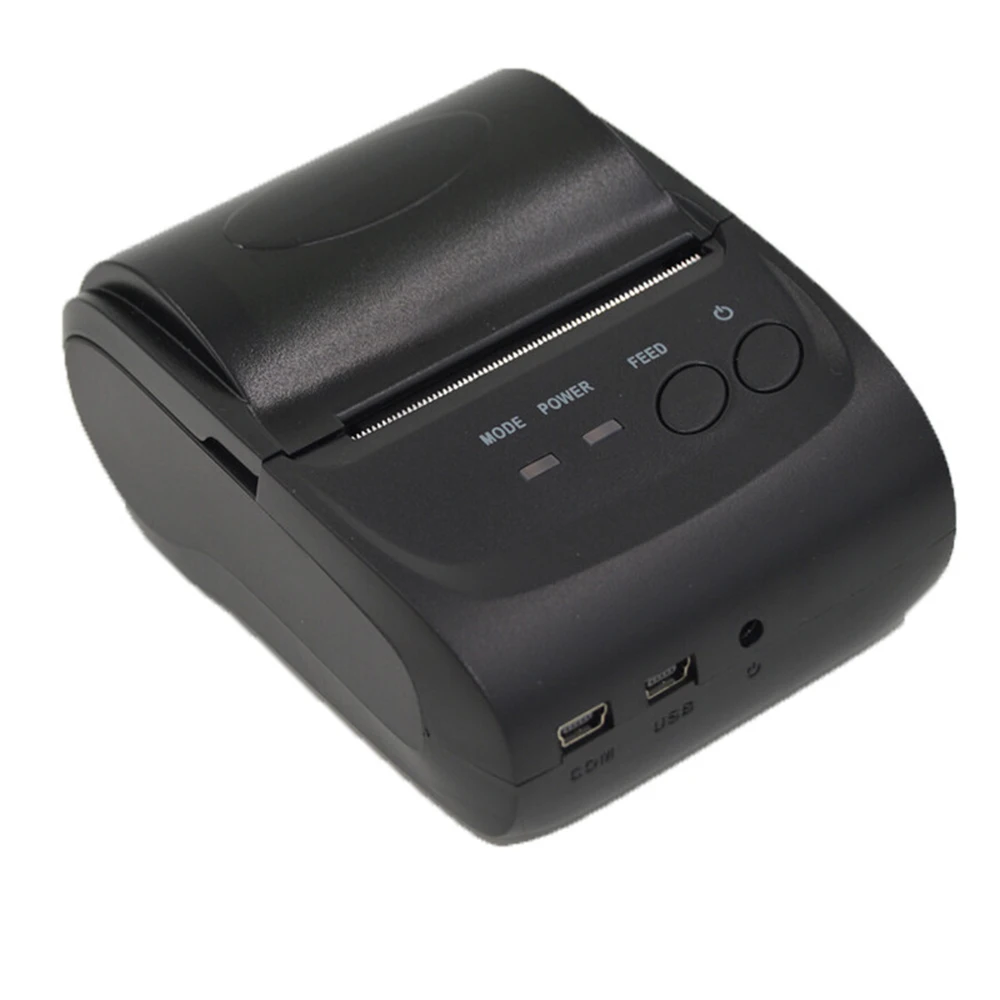 Pos 5802DD Bluetooth Термальность принтер 58 мм USB билет barcodereceipt Карманный Билл термальный