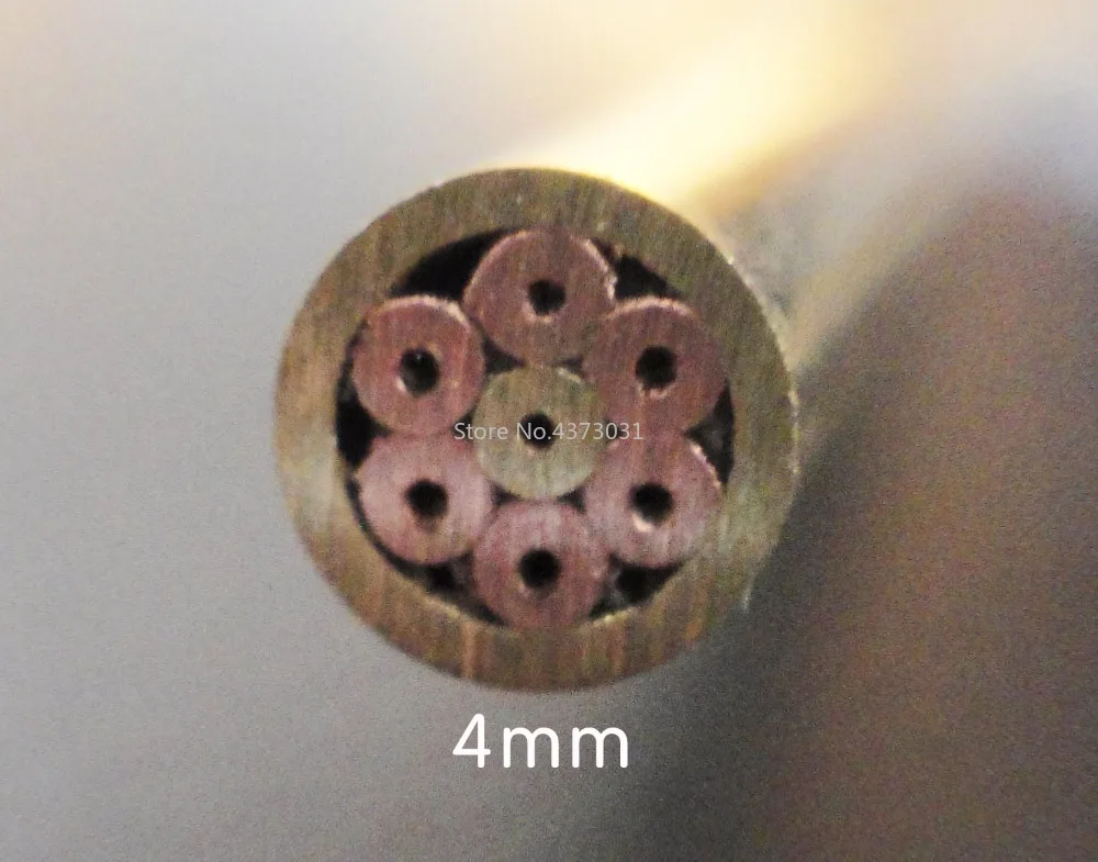 1 шт. мозаичные заклепки гвозди латунный винт для изготовления ножей длина 11 см DIY