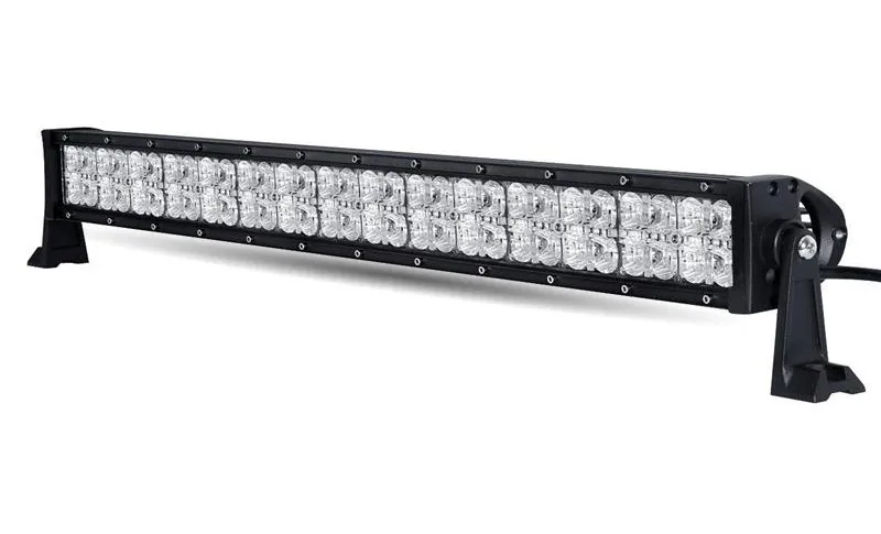 SOLICHT 22'' 32'' 42'' 52'' 120W 180W 240W 300W 7D LED LIGHT BAR SPOT FLOOD + White DRL 12V 24V Offroad Driving ATV