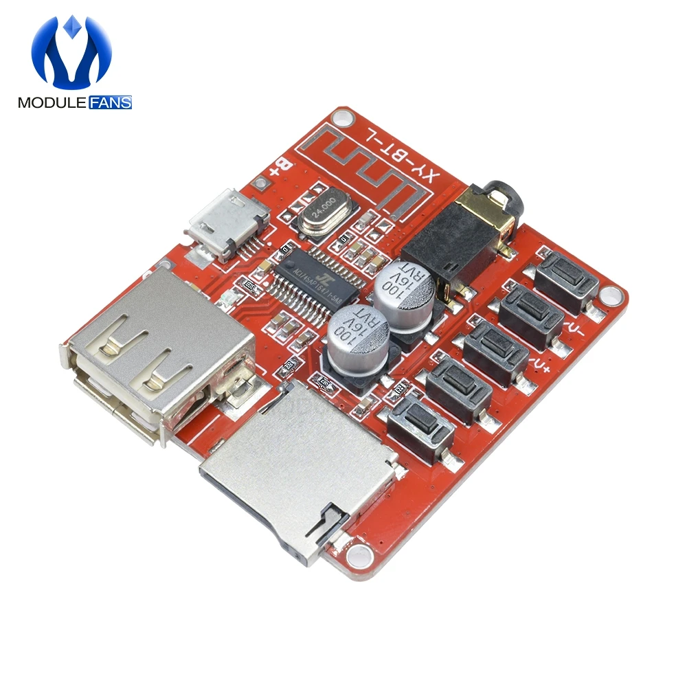 Беспроводной мини декодер Bluetooth BLE 4 1 MP3 печатная плата модуль декодирования без