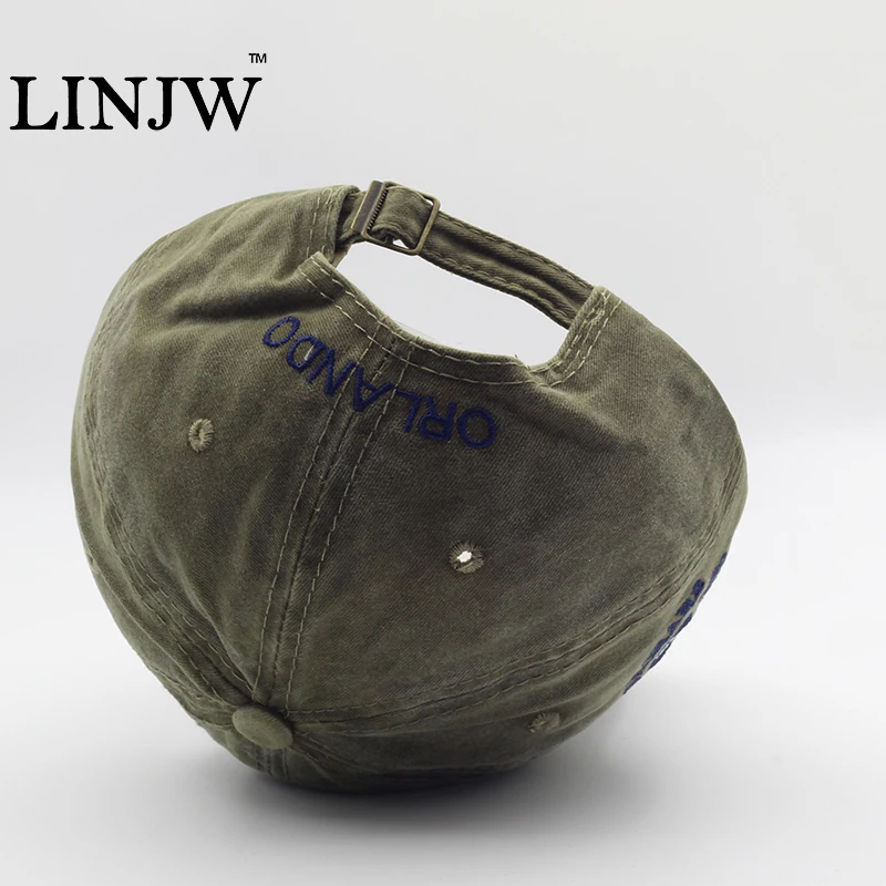 LINJW Винтаж с вышивкой надписями унисекс Бейсбол Кепки Для мужчин женщин Марка