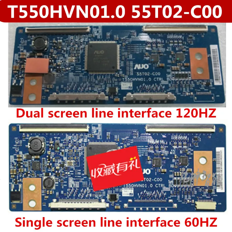 Бесплатная доставка оригинальная логическая плата Φ T550HVN01.0 55T02 C00 60 Гц 120 для 550
