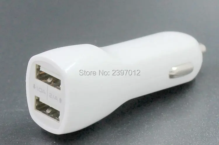 SZAICHGSI новый двойной USB Автомобильное зарядное устройство 2.1A 2 порта автомобильный